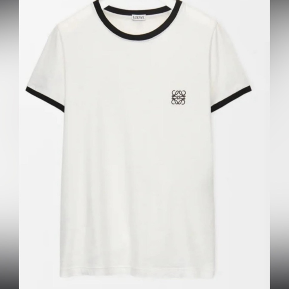 Loewe Black and White Short Sleeve Tee Medium